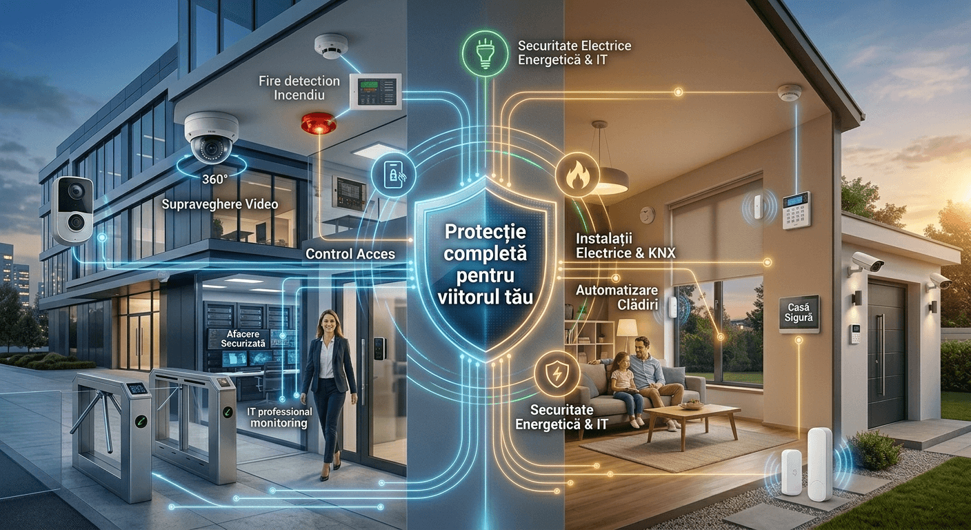 Smart building security and automation overview