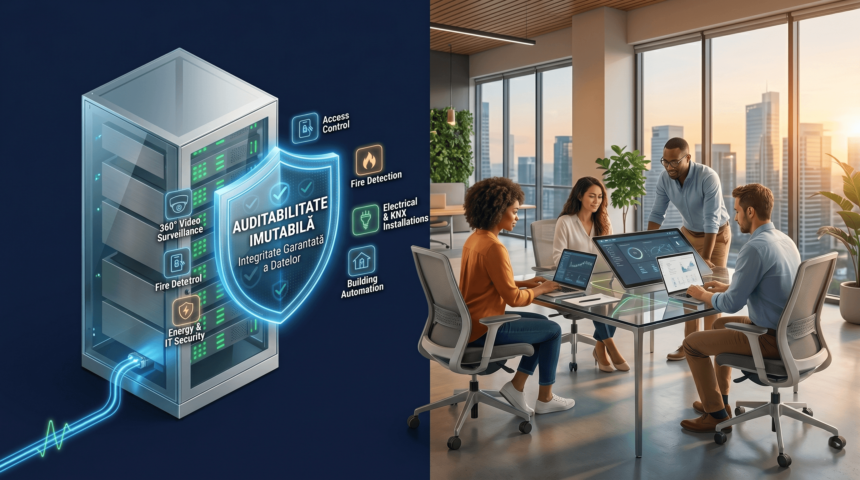 Artificial intelligence engineering: secure integration and end-to-end management for business systems